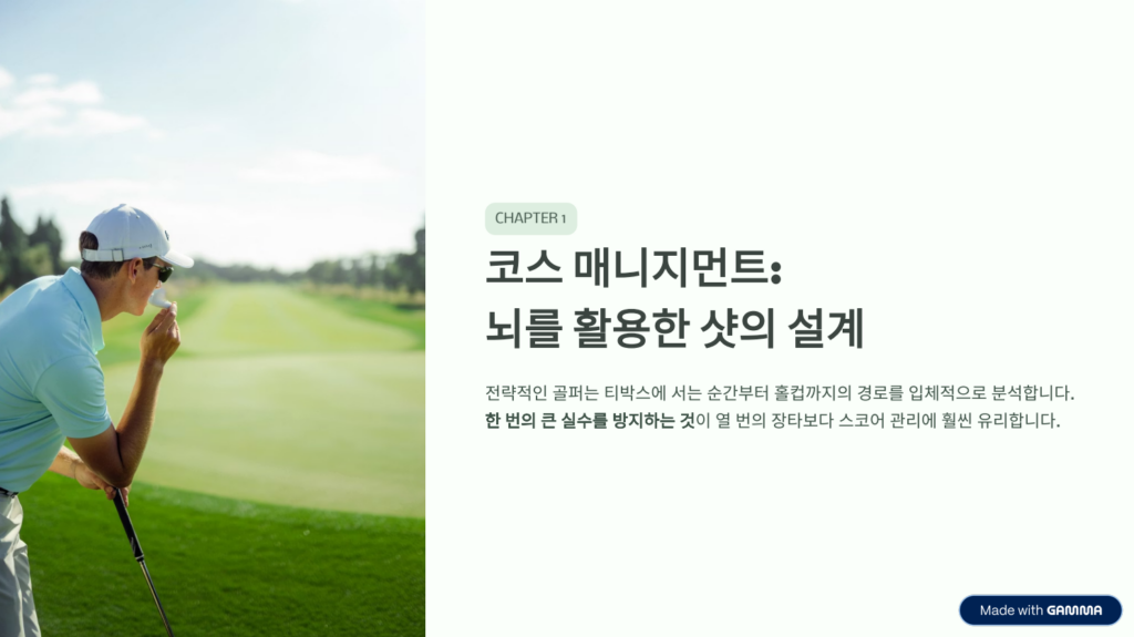 젊은 사람 이기는 '전략적 파크골프': 힘 대신 머리로 치는 법 -2 