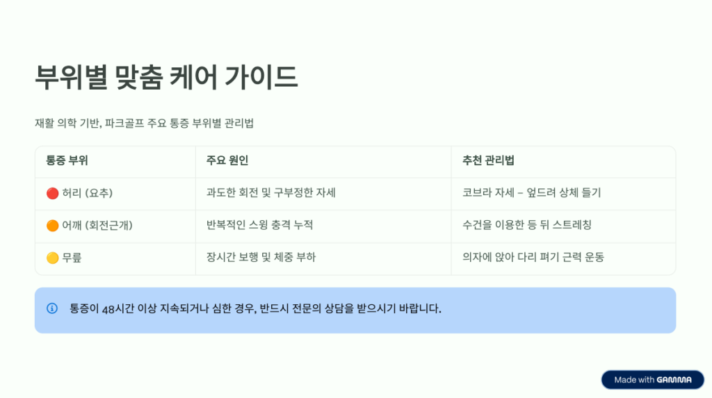 "근육이 연금보다 낫다": 파크골프 전후 5분 스트레칭의 기적 -4